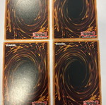 Yu-Gi-Oh cards, two of each