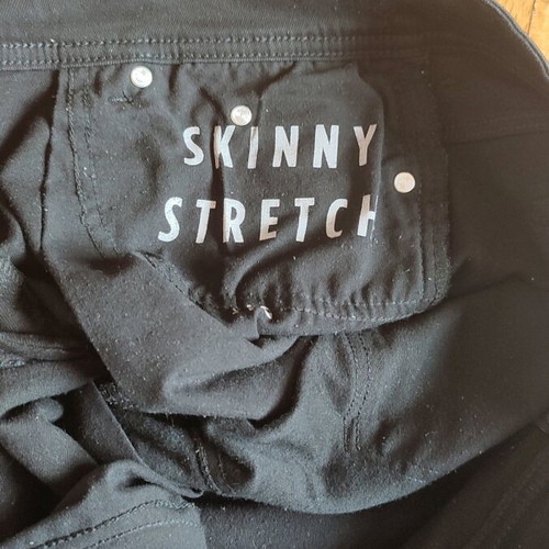 River Island black stretch jeans like new