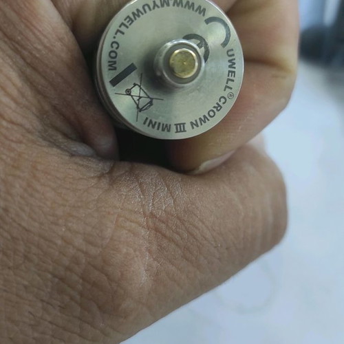 Unwell Crown III Mini RTL used with new coil installed
