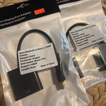 DisplayPort to HDMI adapter new, 15 cm cable, Full HD 1080p