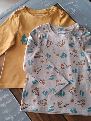 Long sleeve t-shirts for boy like new, pack of 2