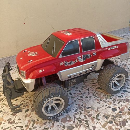 Remote Control Jeep Red Rear-Wheel Drive Like New