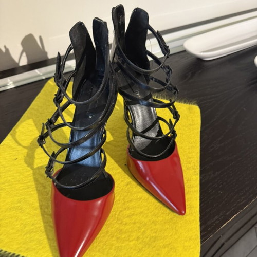 Aldo red high heels size 37 brand new