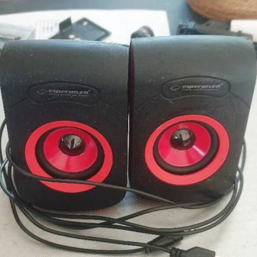 Stereo speakers like new, 2x3W, USB, mini jack 3.5mm