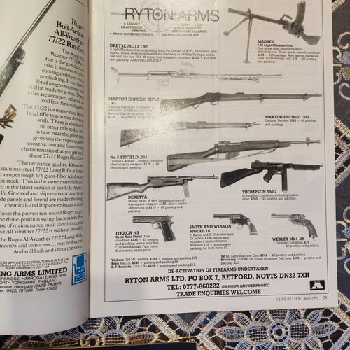 Vintage Guns Review & Shooting Magazine collection, 5 issues