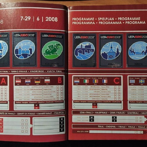 Panini UEFA Euro 2008 Album new, Austria-Switzerland