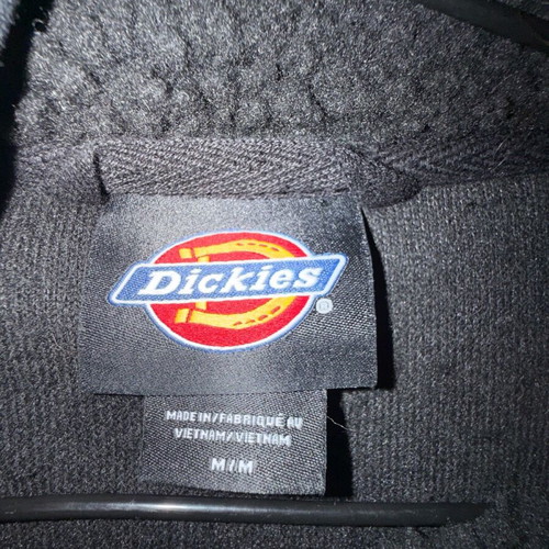 Dickies black sherpa jacket size M like new