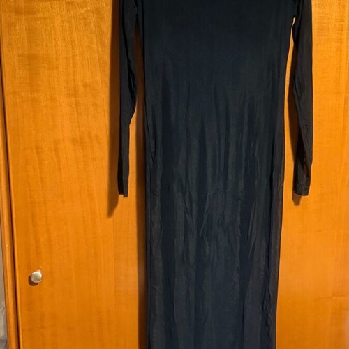 Tulle transparent dress new, black, size XL fits S-M