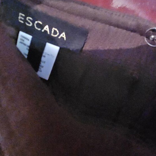 Escada brown skirt, size L / 40 / 12