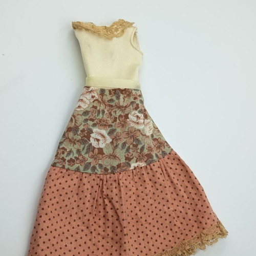 Vintage doll dress 1970, like new