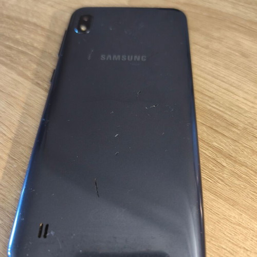 Samsung A10 used with scratches, blue, 32GB, Android