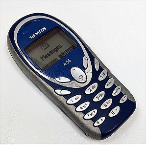Siemens A55 Classic Κινητό τηλέφωνο Λειτουργικό Μπλέ Κλασικό Vintage κινητό τηλέφωνο με κουμπιά