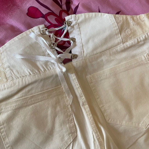 Cristina Effe Haut Couture women's pants new, cotton and elastane