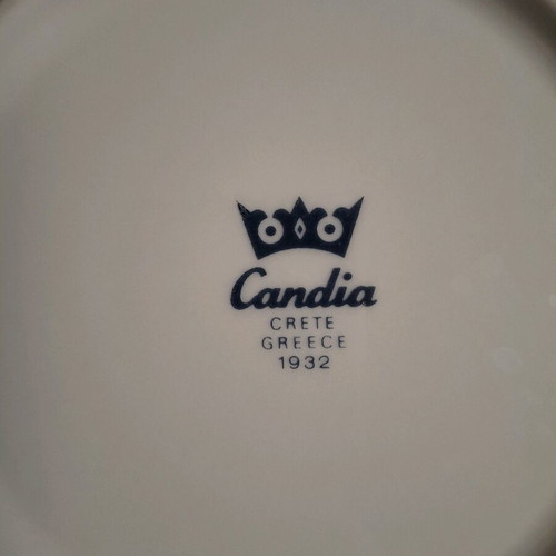 Vintage Easter plate Candia like new, 20 cm diameter