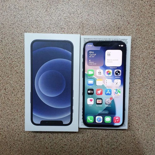 Apple iPhone 12 mini 128GB used, black, 5G with gifts