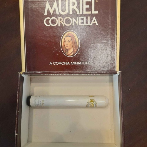 Muriel Coronella cigar box used, collectible, 50 cigars