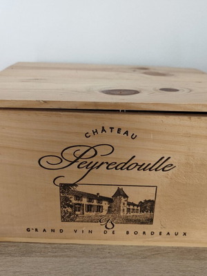 Ξύλινο κουτί κρασιού Château Peyredoulle Grand Vin de Bordeaux