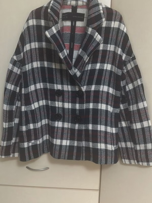 Zara vintage blazer oversized, size S, used, multicolored