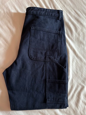 Zara Carpenter pants dark blue like new, size L-XL