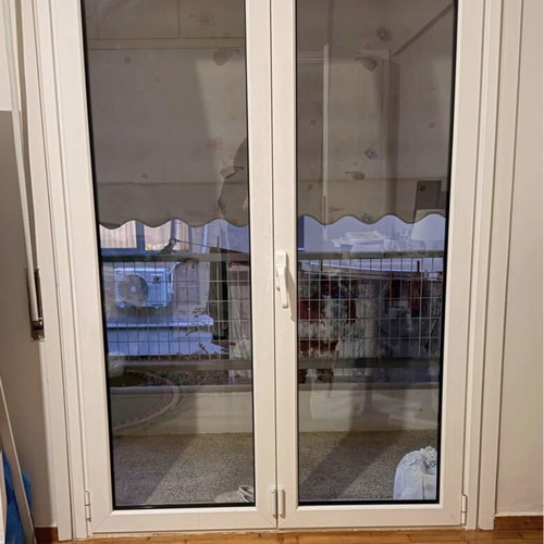 Europa Balcony Doors with Double Glass like new, set of 3 with frames