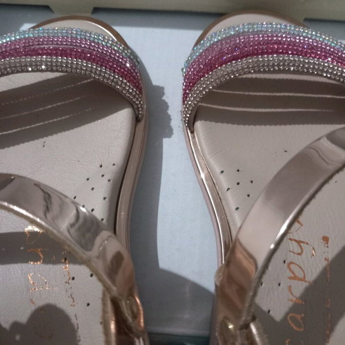 Scarpy children's sandals like new, size 26, multicolor