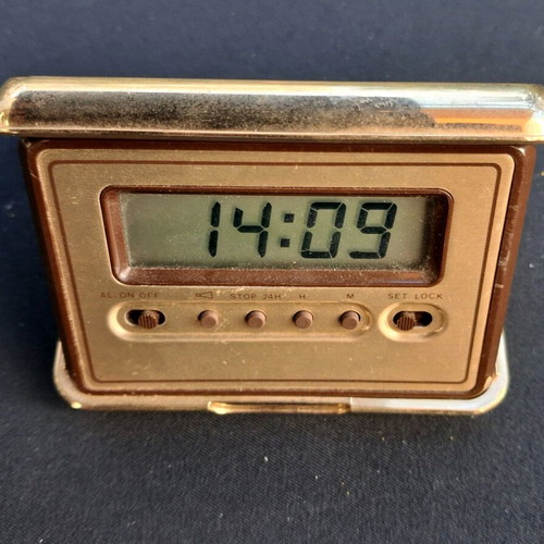 Rare collectible DOFO Cheese Danish Design vintage clock like new