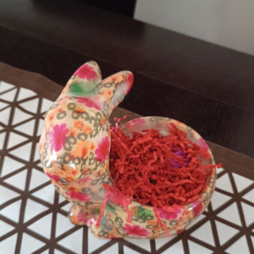 Easter decorative rabbit like new
