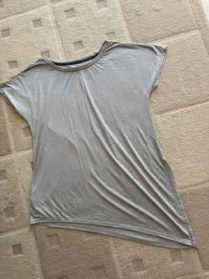 TCM Tchibo Asymmetrical Athletic Grey Top used, one size
