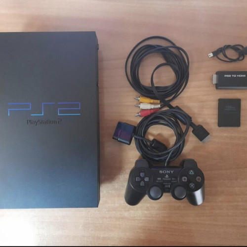 Sony PlayStation 2 (PS2) chip modded like new with 83 games full set