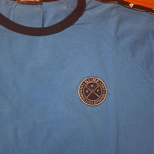 Surf XL T-shirt like new, blue, cotton