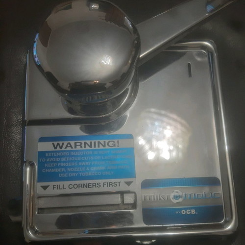 OCB Mikromatic cigarette making machine used