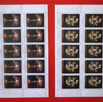 Austrian stamps 1970 mint full sheets, flowers theme