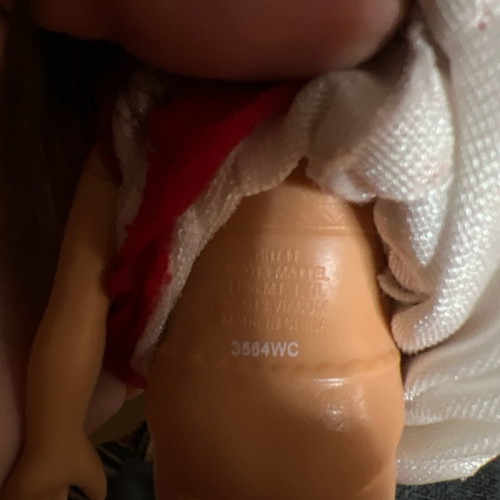 Mattel small doll 2013 like new