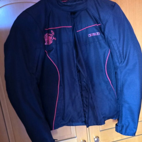 IXS Women's Motorcycle Jacket Cordura Size DM Like New