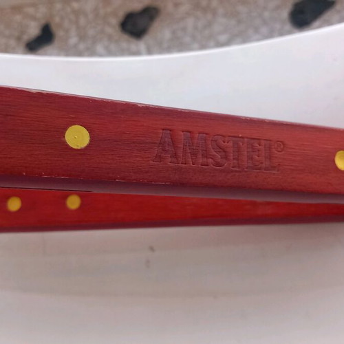 Barbecue tongs Amstel vintage new