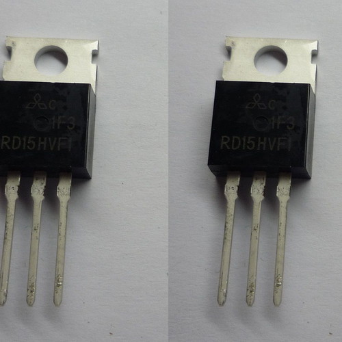 MITSUBISHI RD15HVF1 transistor new, pack of 2