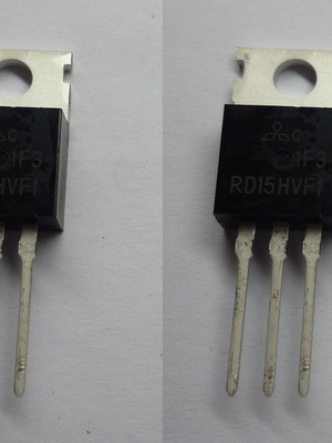 MITSUBISHI RD15HVF1 τρανζίστορ καινούργια, 2 τεμ.