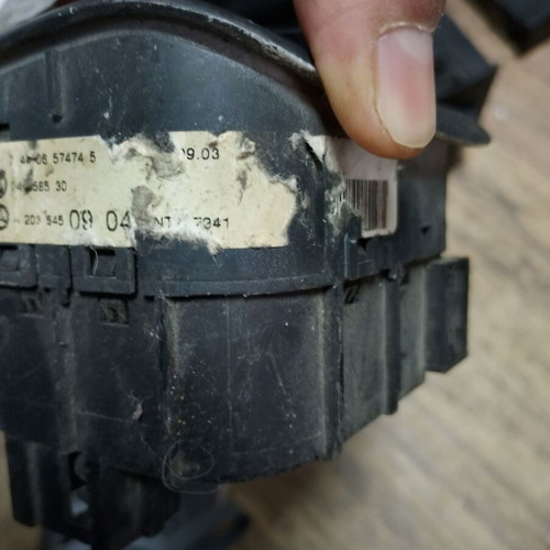 Mercedes-Benz W203 headlight control switch A 2035450904