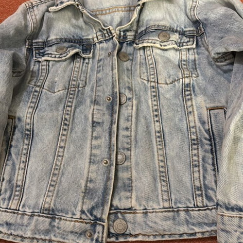 Zara denim jacket, blue, size 116 cm, age 6 years
