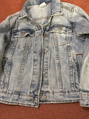 Zara denim jacket, blue, size 116 cm, age 6 years