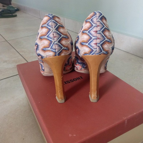 Missoni pumps used, blue, size 36