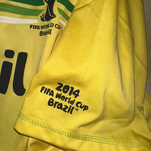 World Cup 2014 Brazil promotional jersey number 10 XXL