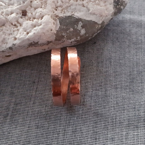 Copper ring handmade, new, adjustable, gift pouch included
