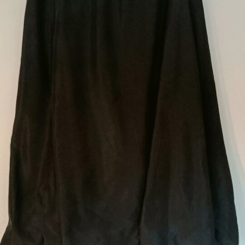Balloon skirt and sleeveless blouse set Devotion like new, black 90s style