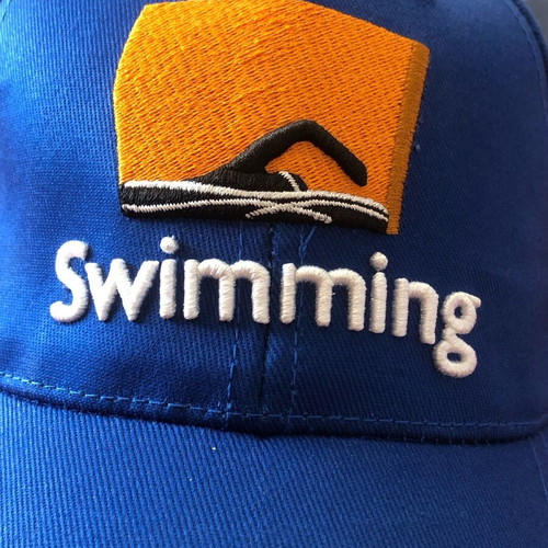 Olympic Games Athens 2004 cap new, blue with orange design