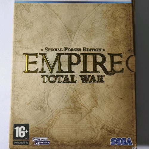 Empire Total War game PC μεταχειρισμένο, συλλεκτικό με βιβλιαράκια