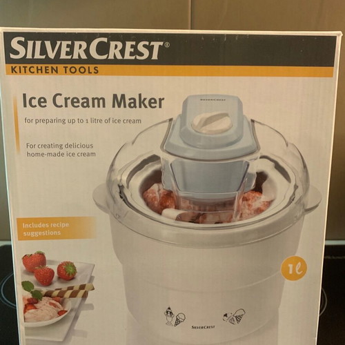 Silver Crest ice cream maker new
