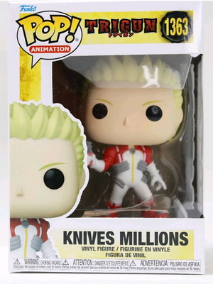 Funko Pop! Animation Trigun S1 Knives Millions 1363 vinyl figure new