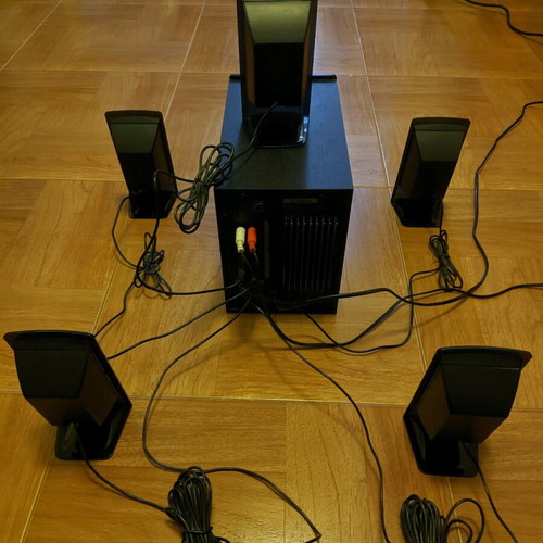 Home Theater Speakers 5.1 Turbo-X D-500 used