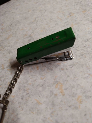 Vintage stapler keychain